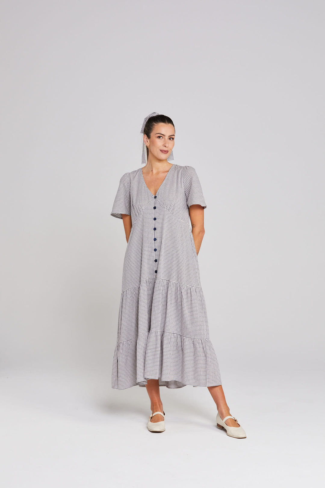Thing Thing Happy Days Dress | Midnight Checkers