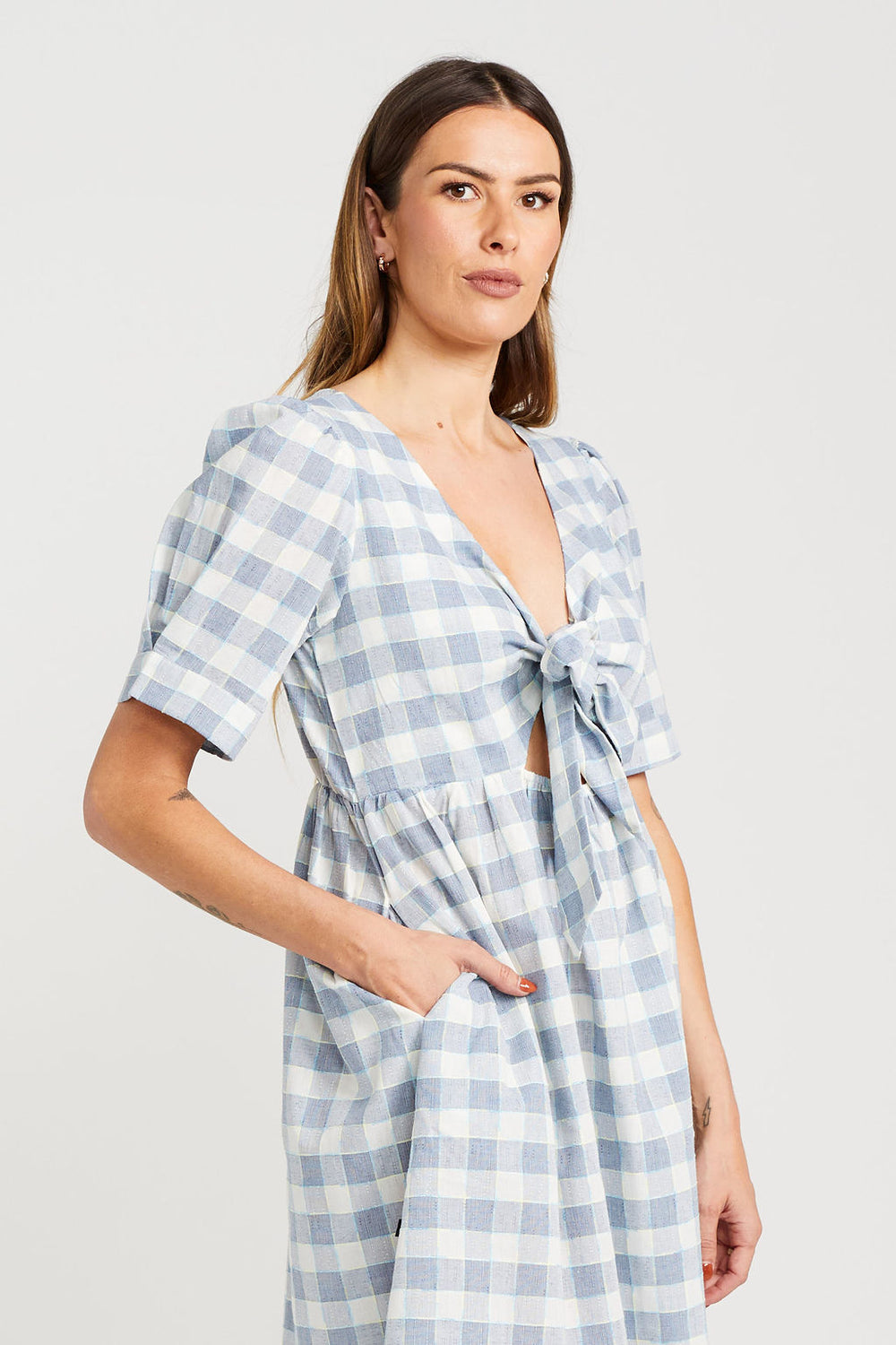 Thing Thing Dazzle Dress | Marine Check