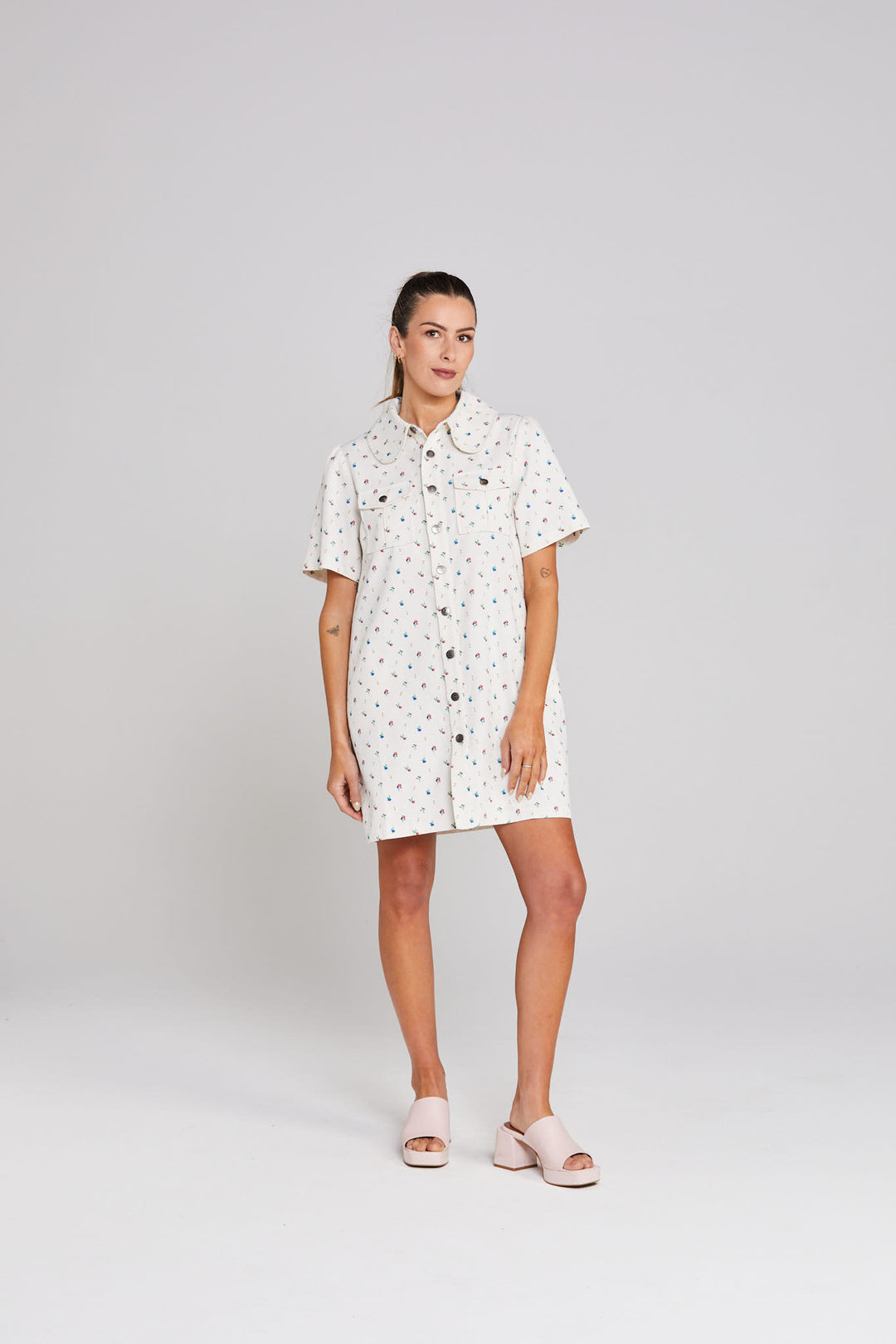 Thing Thing Utility Dress | Rose Garden
