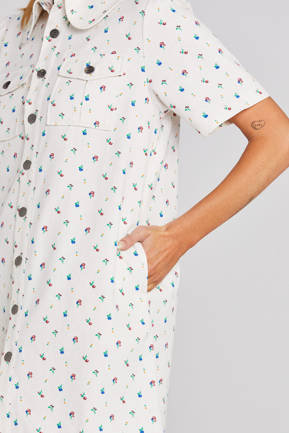 Thing Thing Utility Dress | Rose Garden