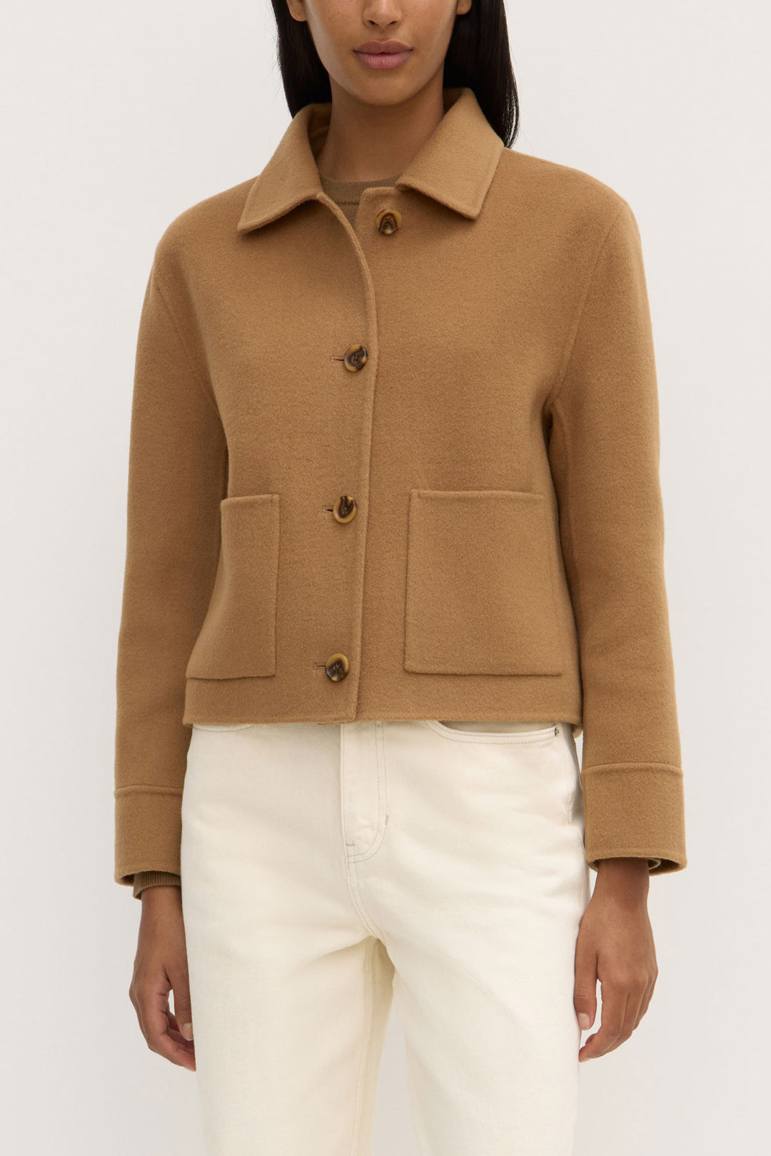 Assembly Label Tasmin Wool Jacket | Camel