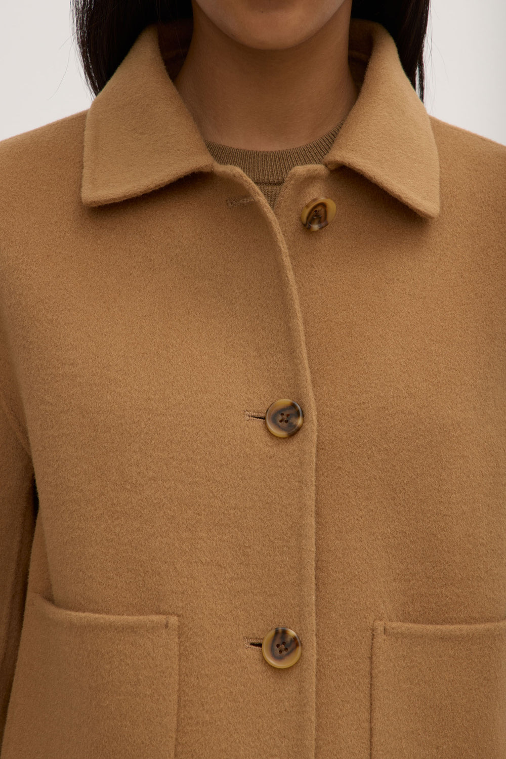Assembly Label Tasmin Wool Jacket | Camel