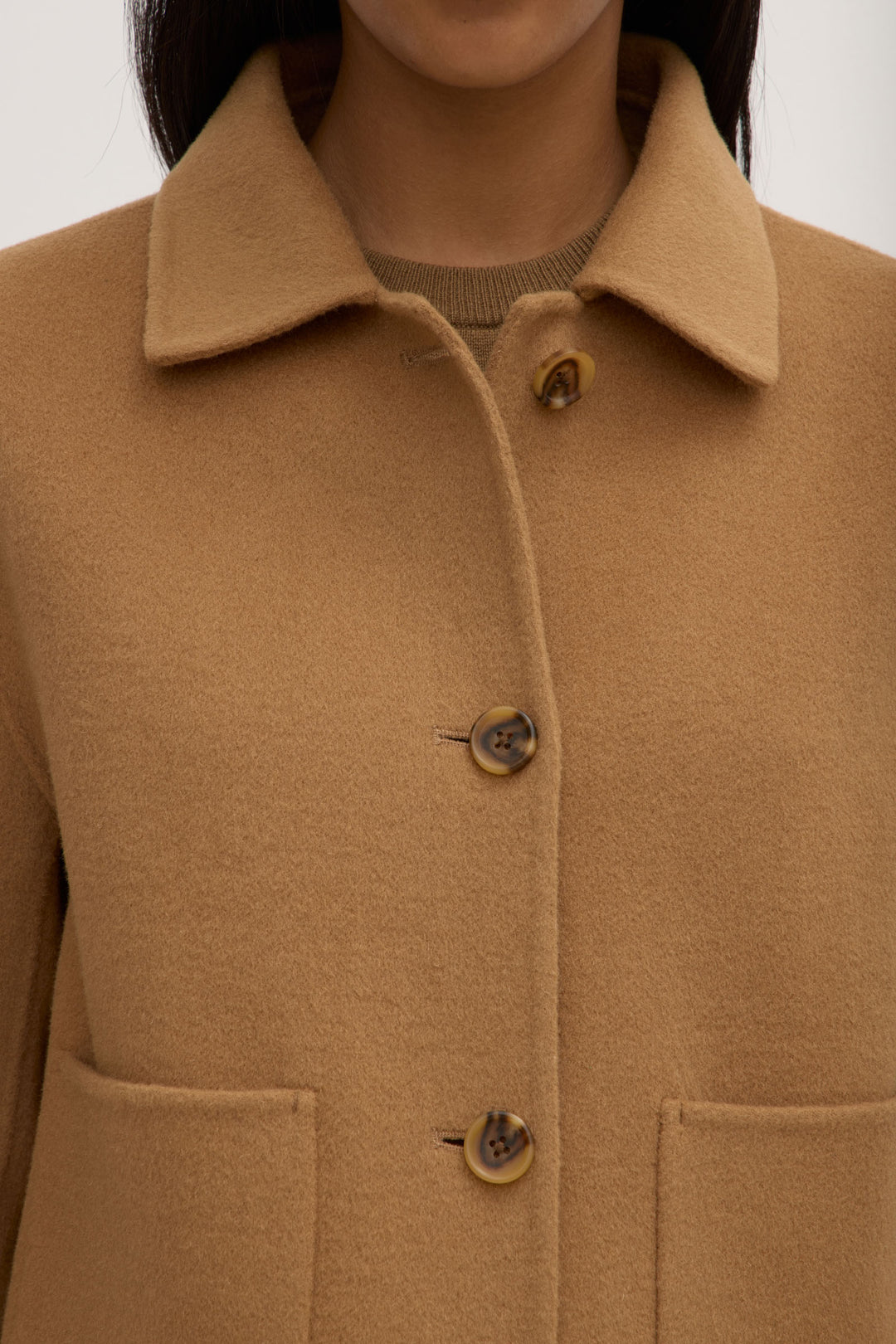 Assembly Label Tasmin Wool Jacket | Camel