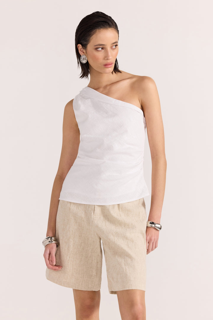 Staple The Label Athena One Shoulder Top