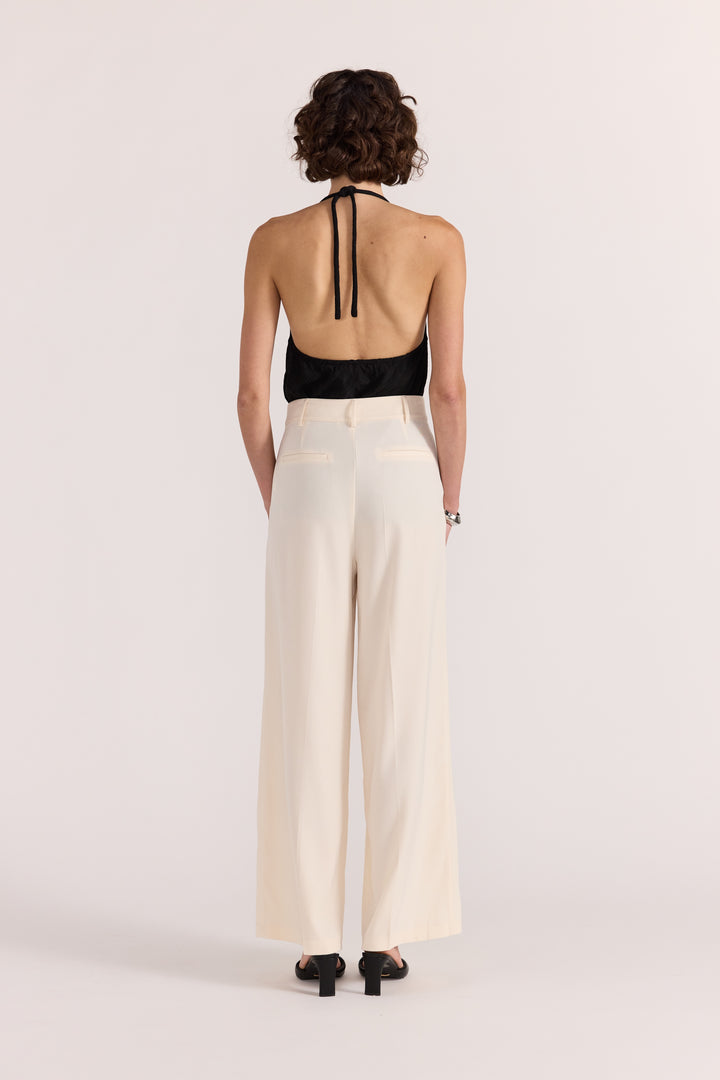 Staple The Label Sabine Wide Leg Pants | Cream