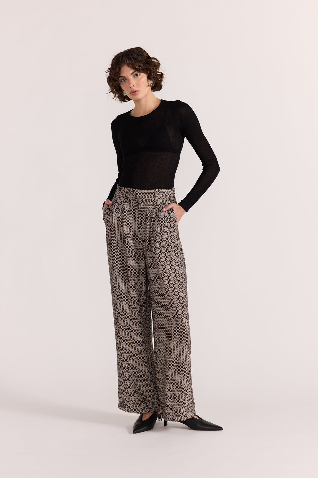 Staple The Label Calla Wide Leg Pants