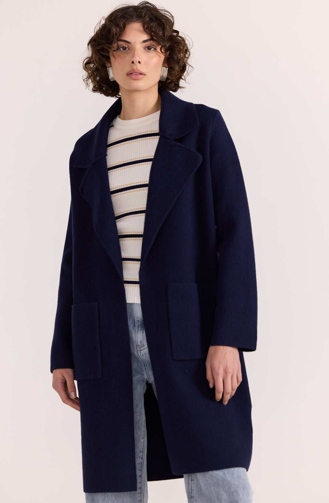 Staple The Label Hunter Coatigan | Navy