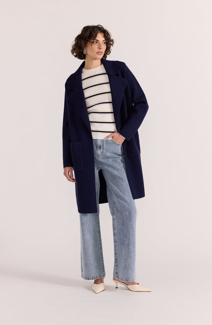 Staple The Label Hunter Coatigan | Navy
