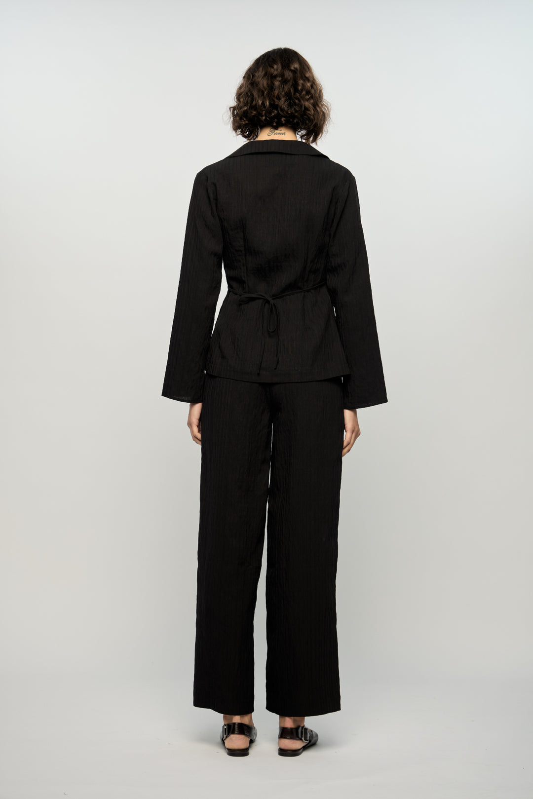 Staple The Label Marlow Wrap Top | Black