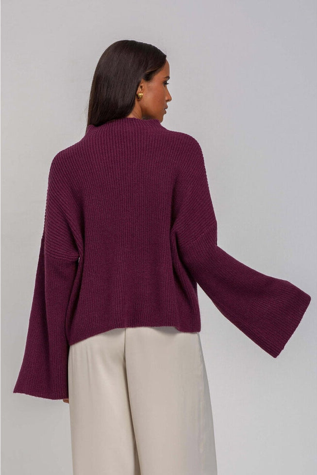 Blak United Allure Sweater | Plum