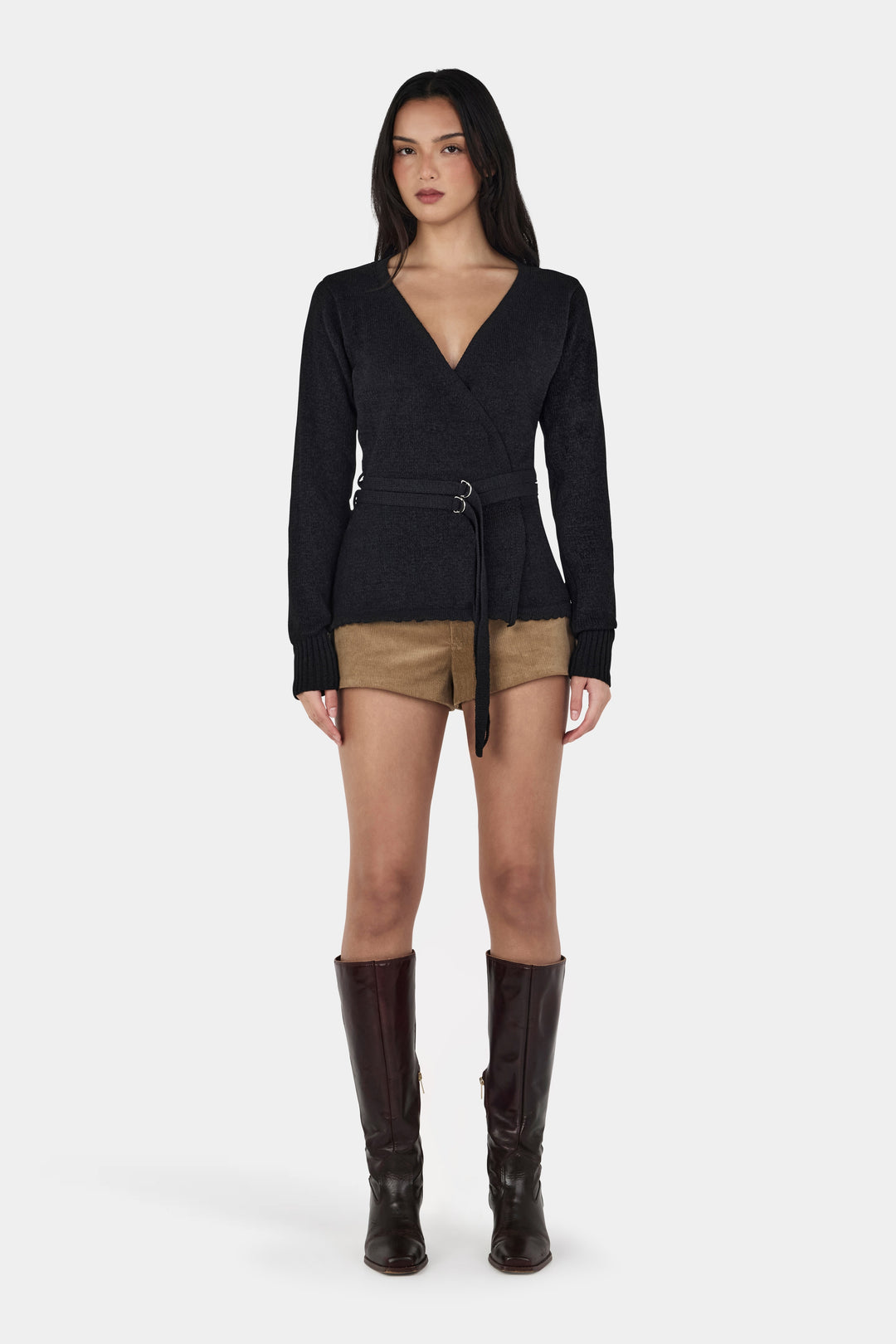 Ownley Valerie Knit Cardigan | Black