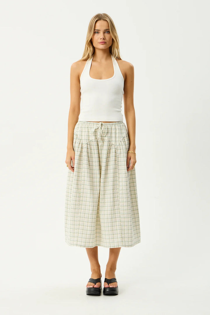Afends Legacy Check Midi Skirt | Boa Check