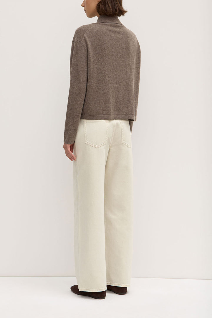 Assembly Label Wool Cashmere Knit Cardigan | Sable