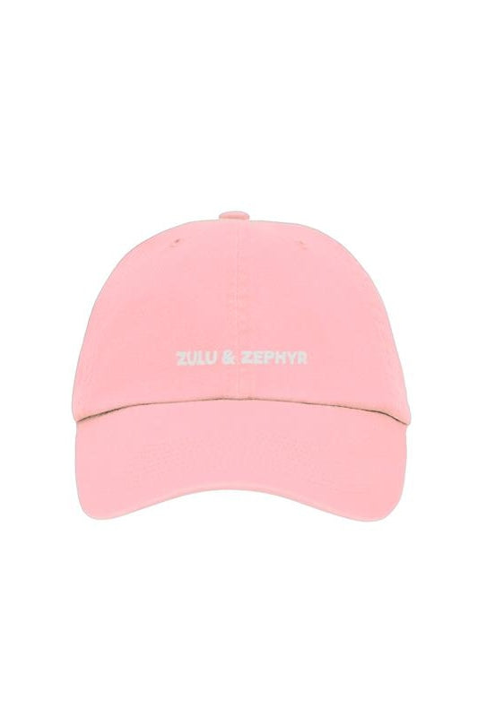 Zulu & Zephyr Canvas Cap | Pink