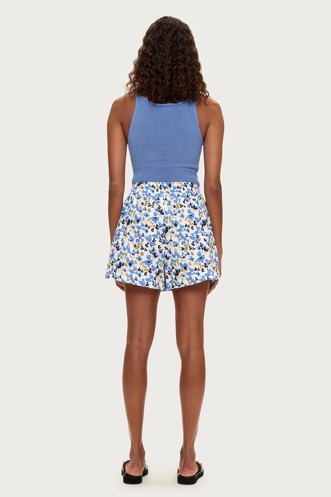 Zulu & Zephyr Cotton Short | Blue Floral