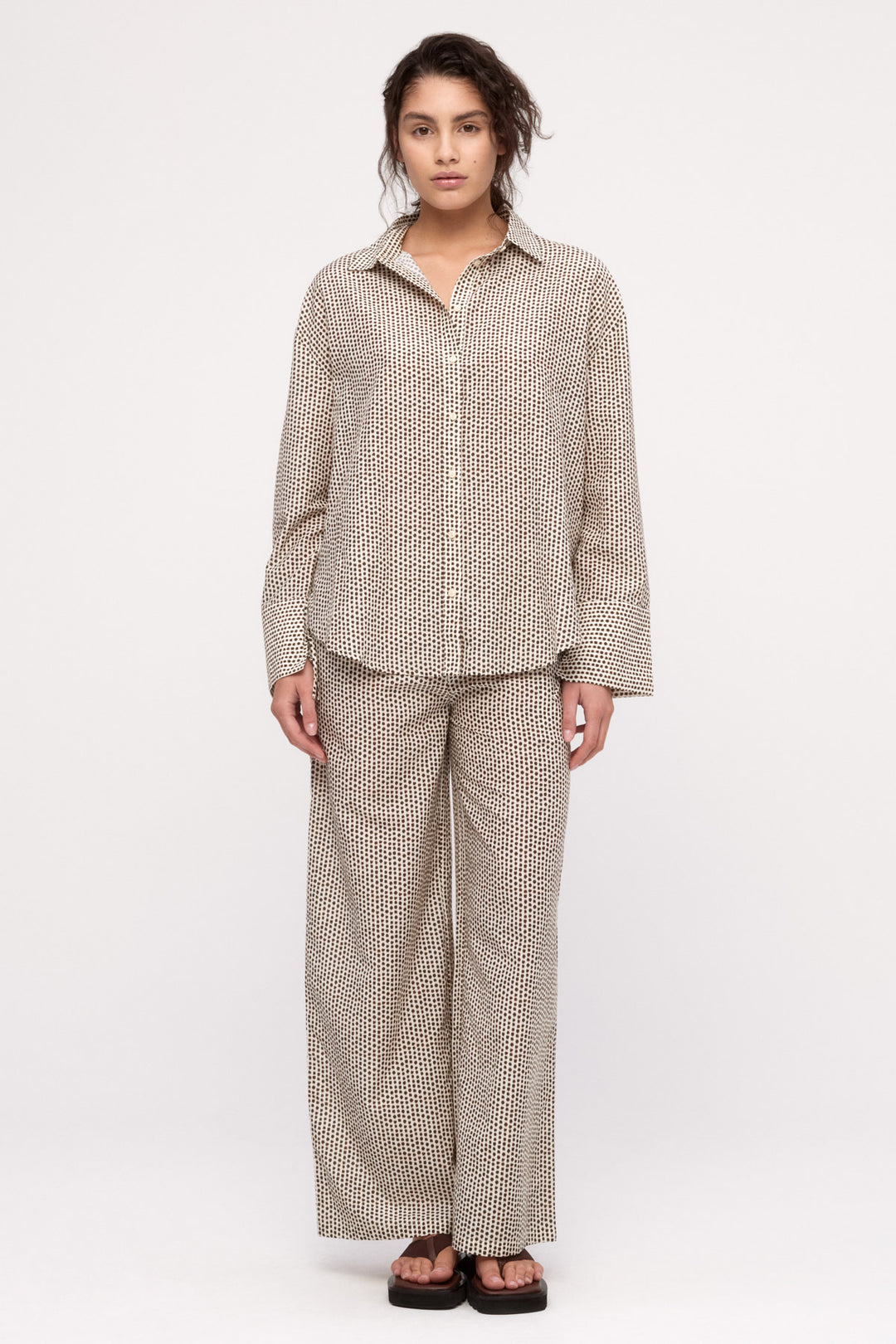 Zulu & Zephyr Cotton Silk Shirt | Natural Spot