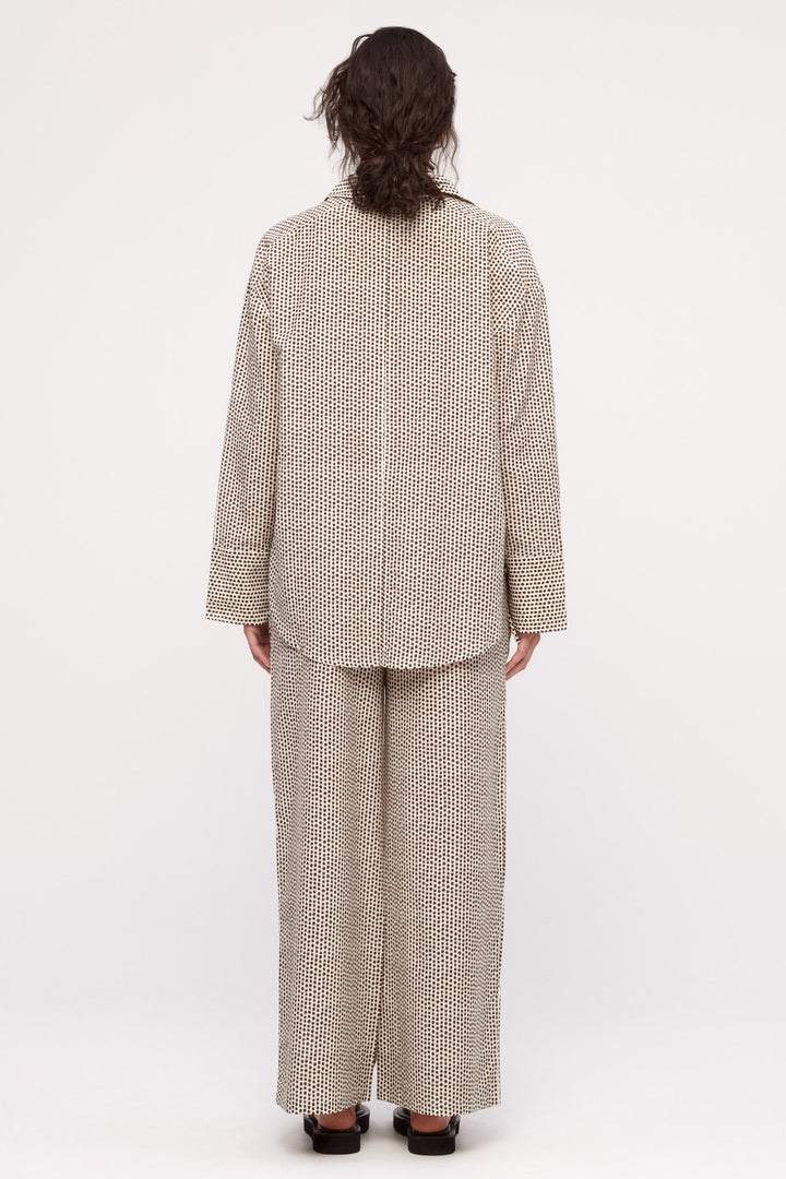 Zulu & Zephyr Cotton Silk Shirt | Natural Spot