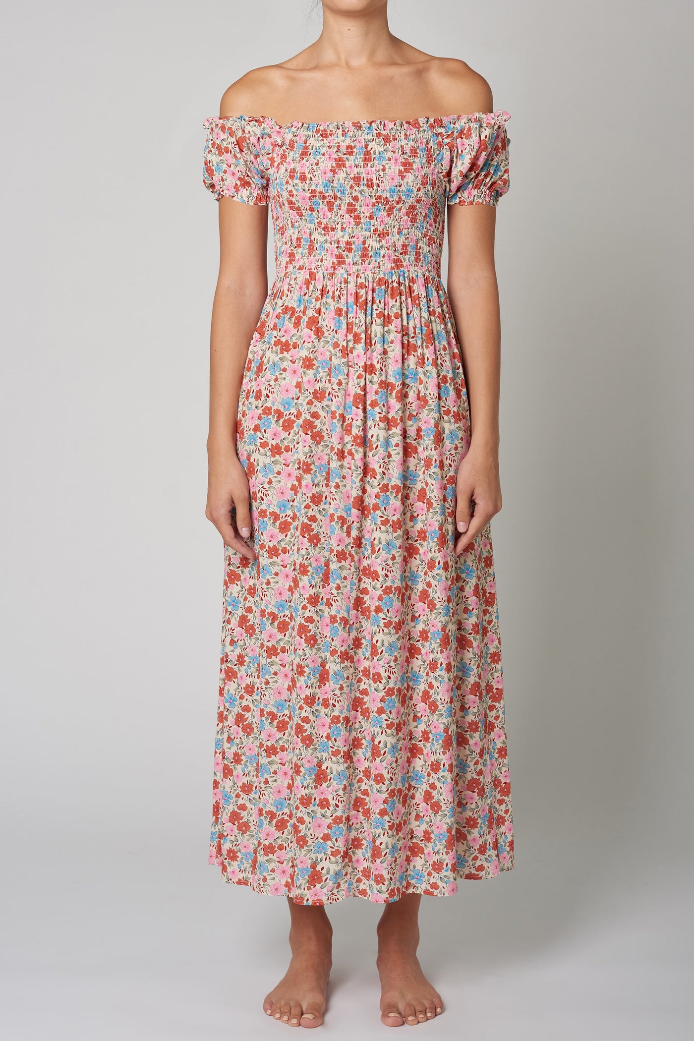 Rollas Greta Dress - Meadow Floral