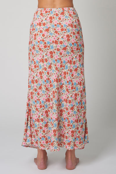 Rollas Slip Skirt - Meadow Floral