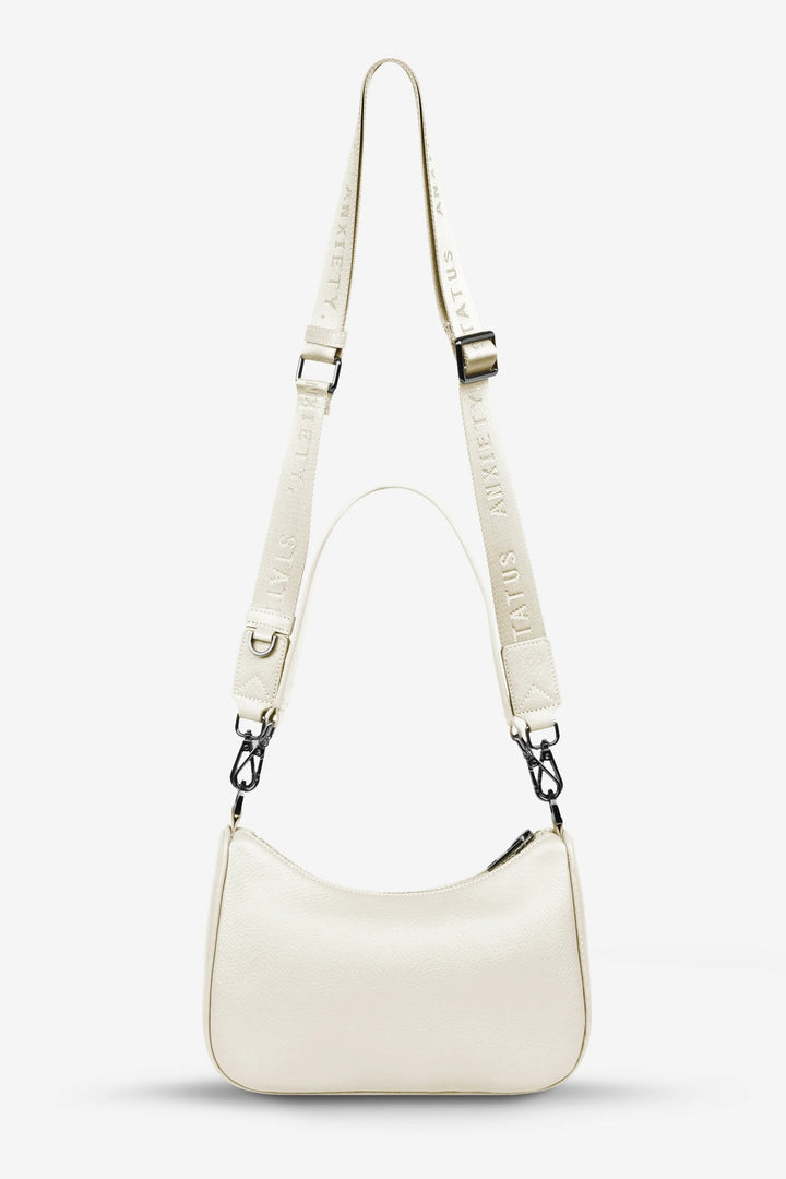 Status Anxiety Look Both Ways Bag | Chalk