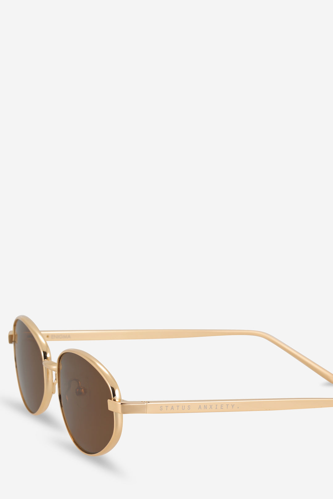 Status Anxiety Enigma Sunglasses | Gold