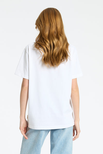 With its pared back, relaxed appearance the 'Feels Right' tee will likely have you buying one in every colour. Constructed of 310gsm premium cotton, it's sure to become a staple of your wardrobe for seasons to come.   100% cotton 310gsm Relaxed/oversized fit Classic crew neckline Sits below the waistband for moderate, everyday coverage