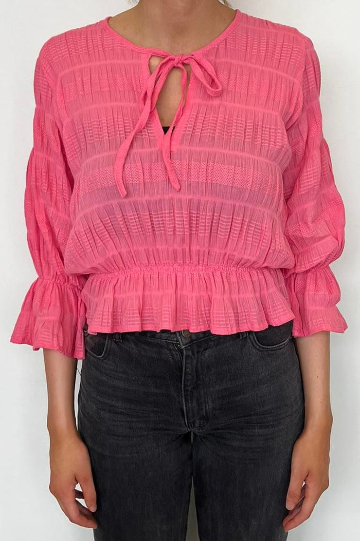 BLAK JUST BREATHE TOP  The Blak Just Breathe Top is now available in Royal and Azalea Pink. Shop our alternative Crinkle Embossed Styles here.  The Blak Just Breathe Top is soft to the