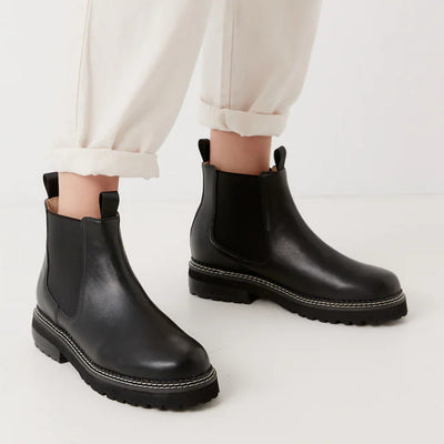 CHAOS & HARMONY HALCYON BOOT  The Chaos & Harmony Halcyon Boot is a simple stylish leather boot perfect for daily wear; now available in; Black and Ecru.
