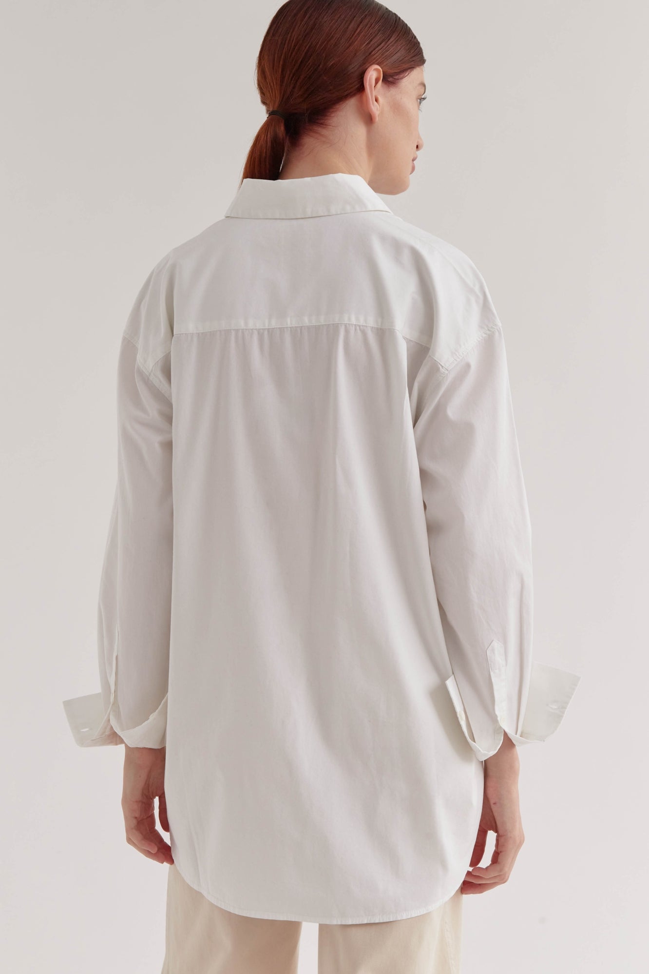 ASSEMBLY LABEL EVERYDAY POPLIN SHIRT - WHITE  The Assembly Label Everyday Poplin Shirt is a stylish button-up long sleeve shirt, now available in White. 