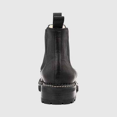 CHAOS & HARMONY HALCYON BOOT  The Chaos & Harmony Halcyon Boot is a simple stylish leather boot perfect for daily wear; now available in; Black and Ecru.