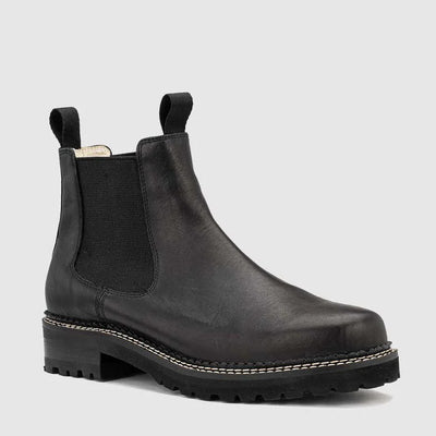 CHAOS & HARMONY HALCYON BOOT  The Chaos & Harmony Halcyon Boot is a simple stylish leather boot perfect for daily wear; now available in; Black and Ecru.
