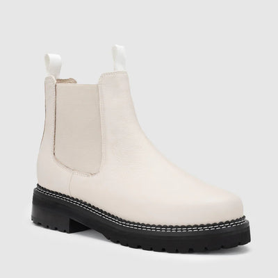 CHAOS & HARMONY HALCYON BOOT  The Chaos & Harmony Halcyon Boot is a simple stylish leather boot perfect for daily wear; now available in; Black and Ecru.