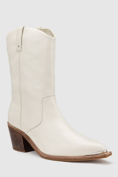 CHAOS & HARMONY JOURNEY BOOT - WHITE  The Chaos & Harmony Journey Boot is a simple stylish leather boot perfect for daily wear; now available in; White.