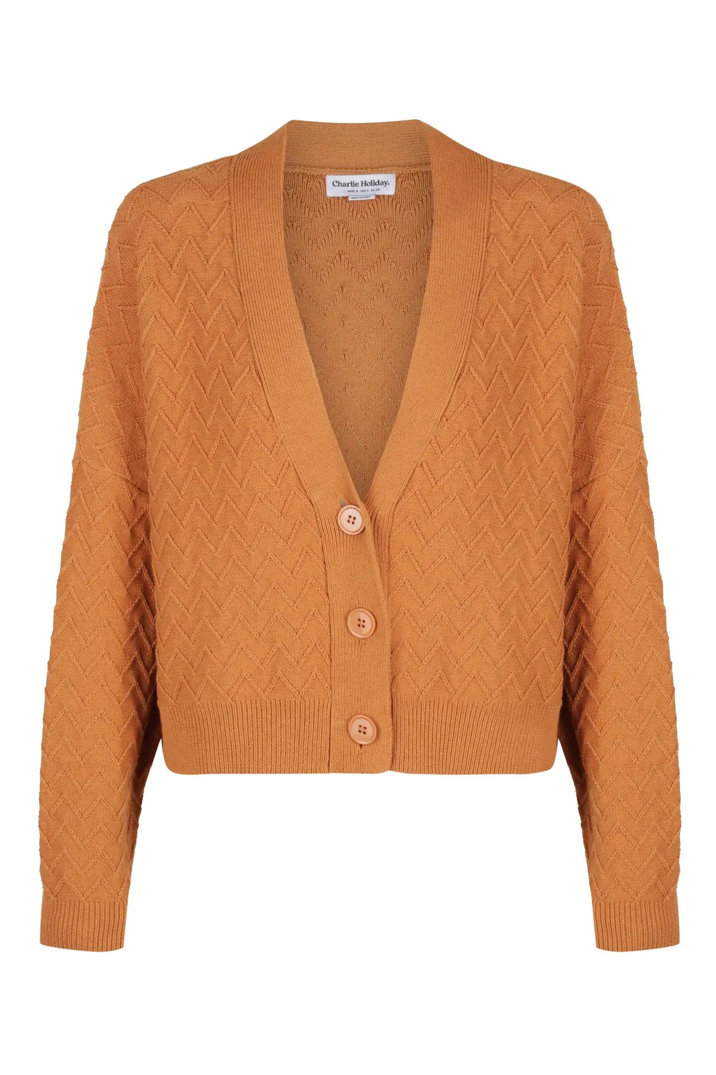 CHARLIE HOLIDAY CAMILLA CARDIGAN - SUNDIAL   The Charlie Holiday Camilla Cardigan is now available in; Sundial and is a soft knitted cardigan perfect for the cooling seasons.