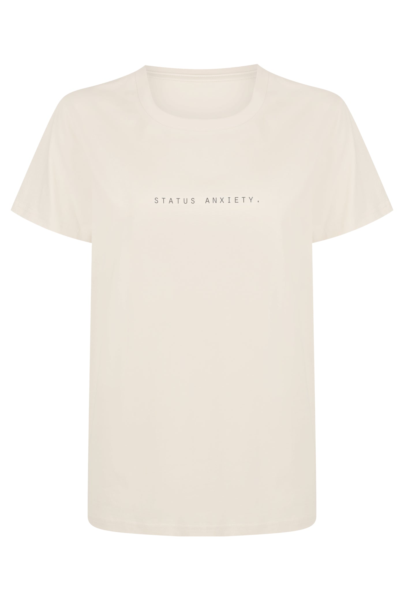 STATUS ANXIETY THINK IT OVER TEE  The Status Anxiety Think It Over Tee is an essential wardrobe staple no matter the season; wear it alone or layered. 