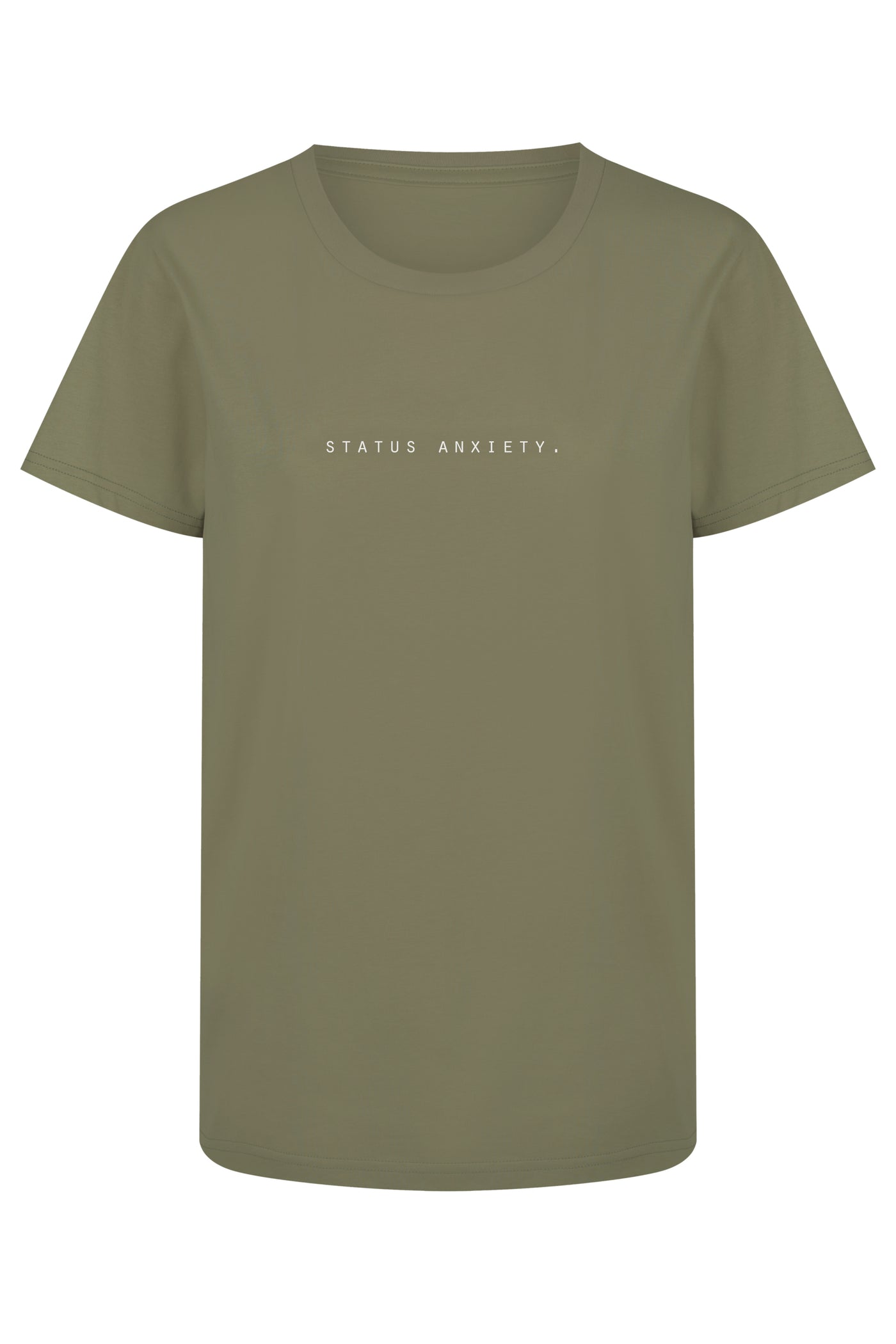 STATUS ANXIETY THINK IT OVER TEE  The Status Anxiety Think It Over Tee is an essential wardrobe staple no matter the season; wear it alone or layered. 