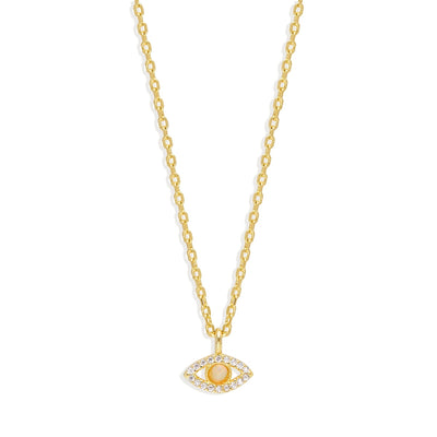 By Charlotte Eye Of Intuition Necklace - Gold